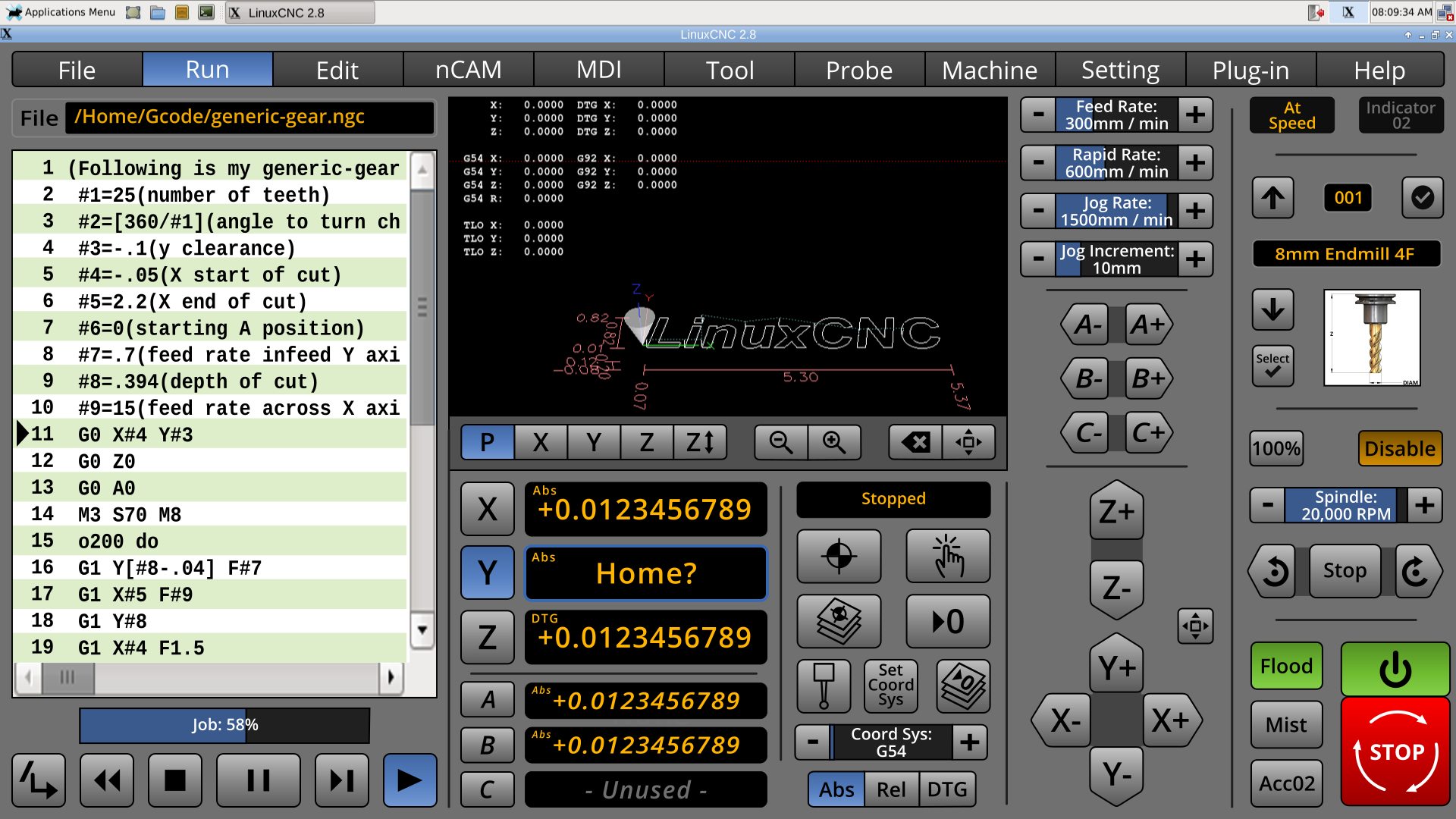 freecad linuxcnc